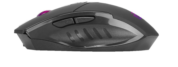 Мышь Оклик 780GW черный оптическая (3200dpi) беспроводная USB фото