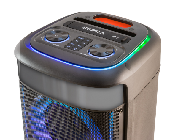 Минисистема Supra SMB-800 черный 120Вт FM USB BT SD фото
