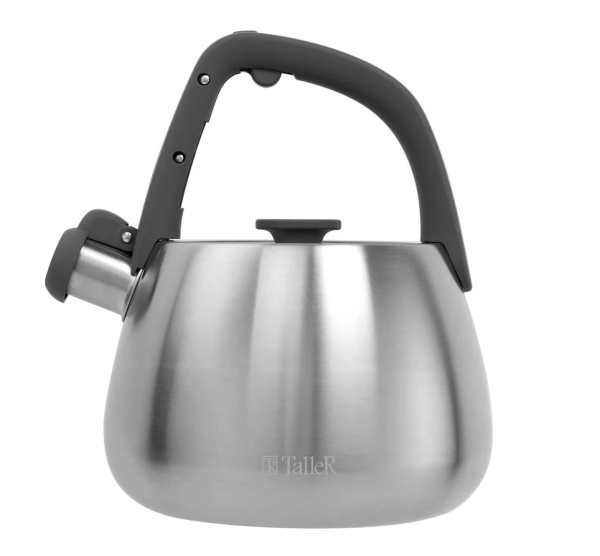 Чайник со свистком TALLER TR-11372 2,2л, нерж. фото
