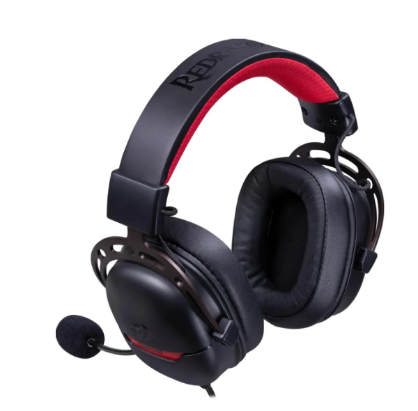Игровые наушники с микрофоном REDRAGON Aurora черный фото