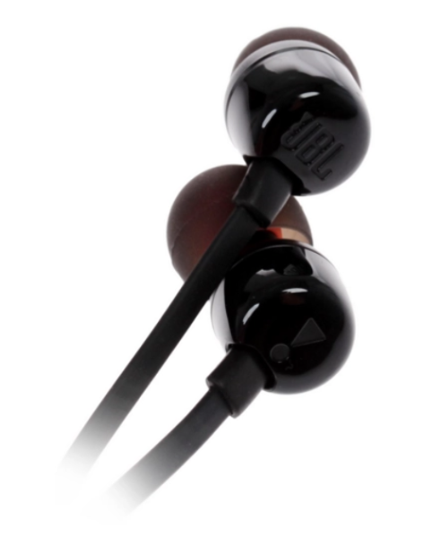 Наушники с микрофоном JBL T110 Черные фото